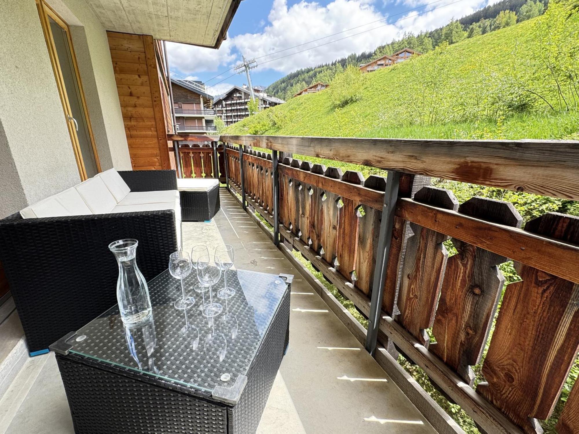 Pracondu OUTDOOR&FUN appartement 1 chambre avec balcon by Alpvision Résidences Nendaz Exterior foto